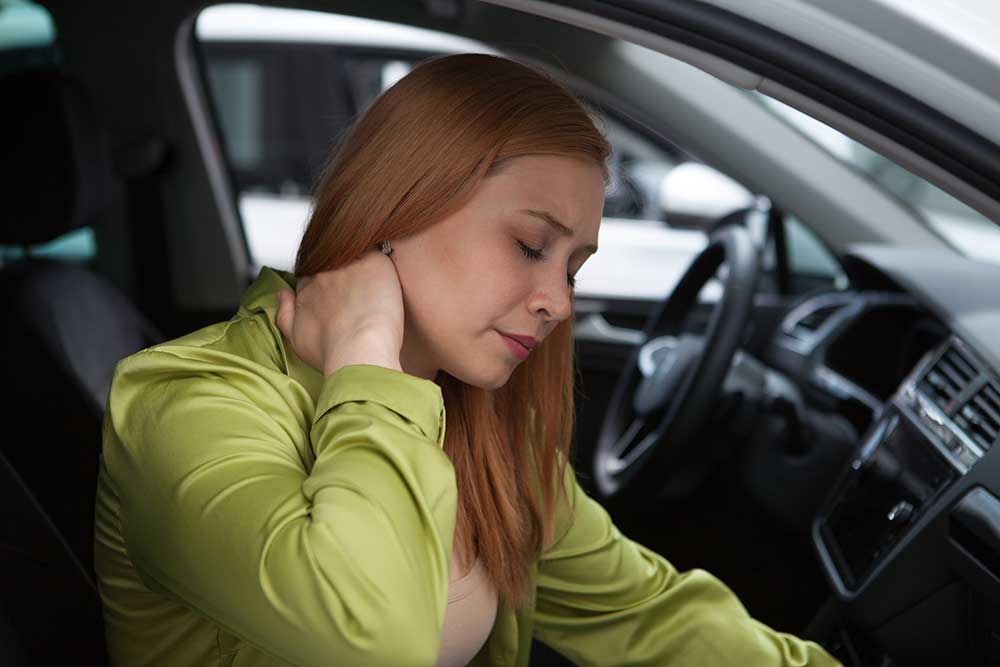 lady in need of a car accident attorney