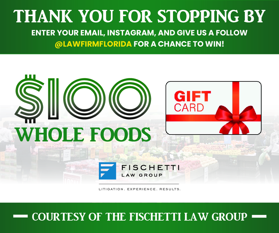 Whole Foods - Fischetti Law Group Raffle